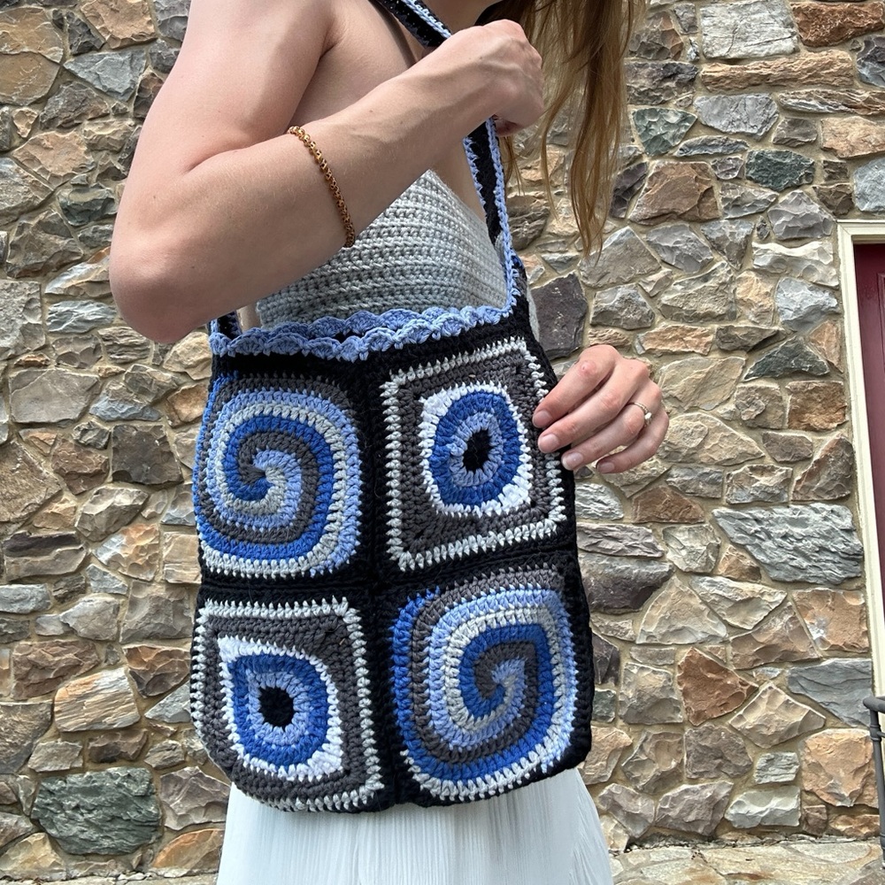Evil Eye Handmade Crochet Bag